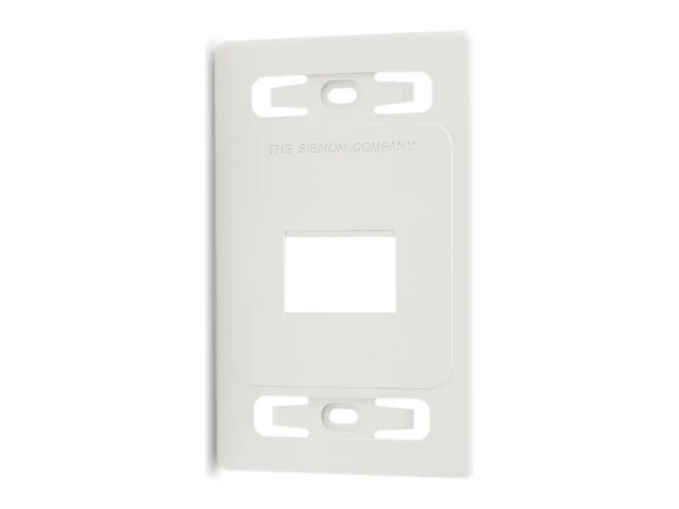 Siemon MX-FP-S-02-02B - Faceplate Vertical 2 Puertos 1