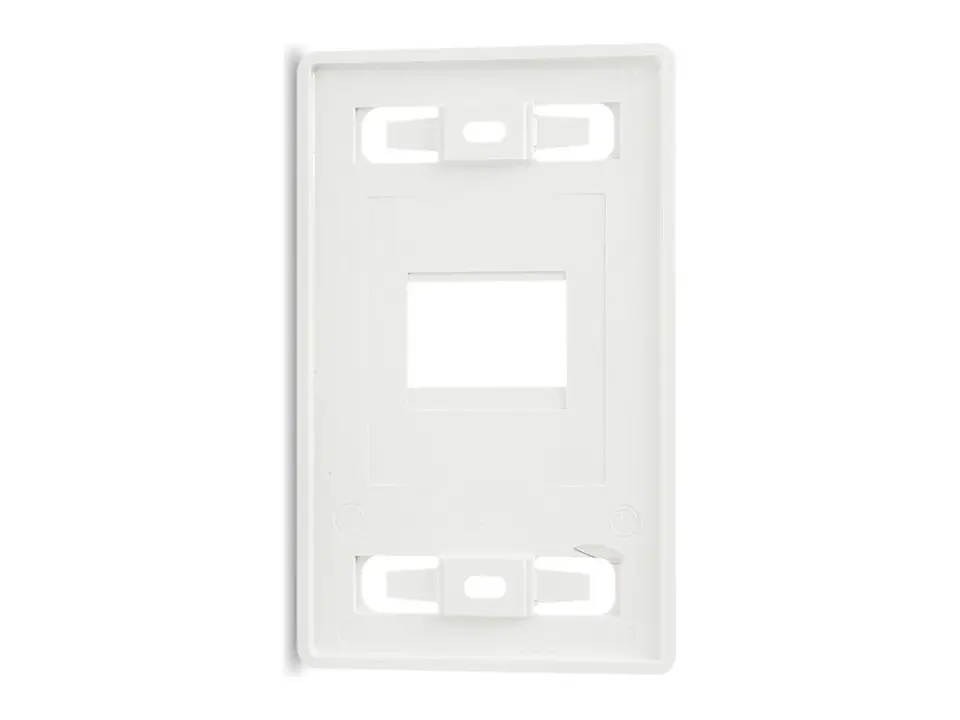 Siemon MX-FP-S-02-02B - Faceplate Vertical 2 Puertos 2