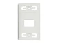 Siemon MX-FP-S-02-02B - Faceplate Vertical 2 Puertos - Miniatura 3