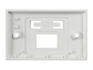 Siemon MX-HFP-02-02B - Placa de pared 2 Puertos MAX Horizontal Blanca - Miniatura 2