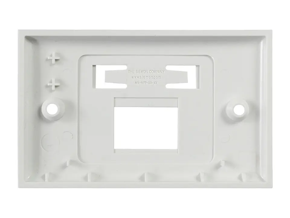 Siemon MX-HFP-02-02B - Placa de pared 2 Puertos MAX Horizontal Blanca 2