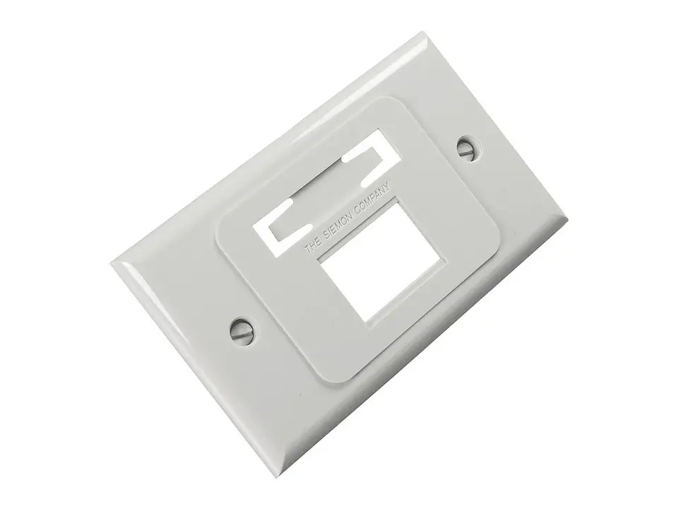 Siemon MX-HFP-02-02B - Placa de pared 2 Puertos MAX Horizontal Blanca 3