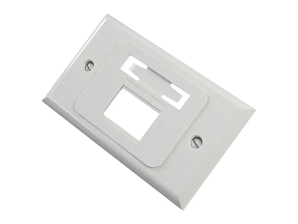 Siemon MX-HFP-02-02B - Placa de pared 2 Puertos MAX Horizontal Blanca 4