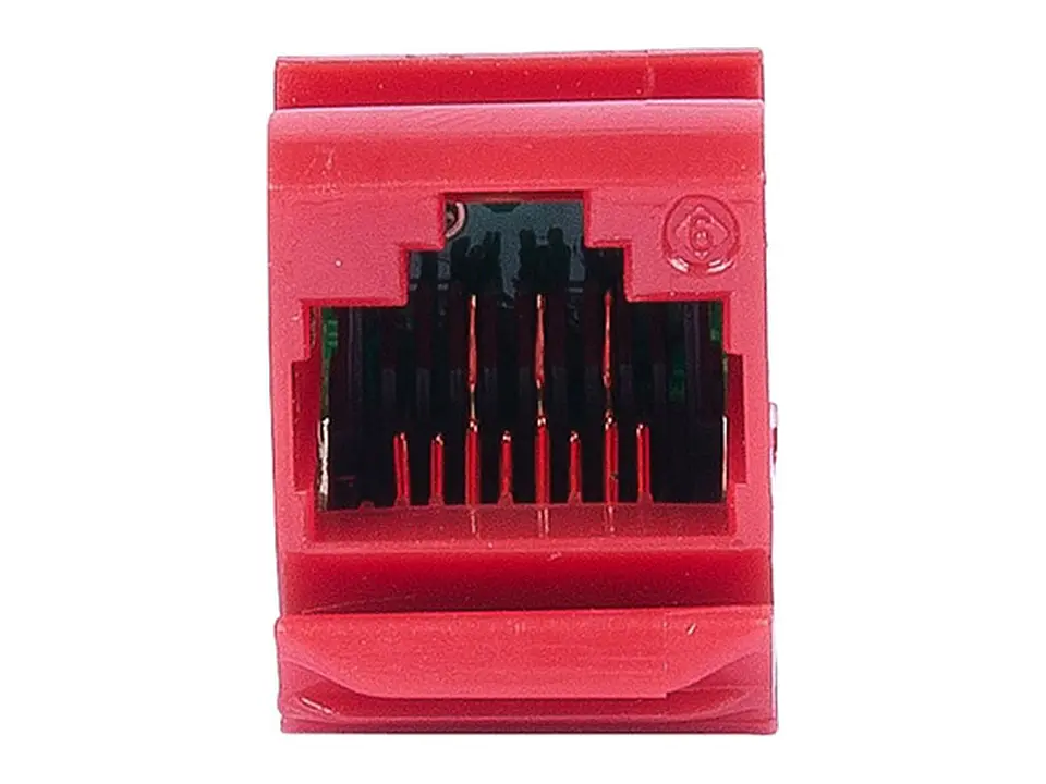 Siemon MX6-03B - Jack CAT6 Angular Rojo 2