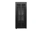 LinkBasic NCB42-810-FFA-C - Gabinete de Piso 42-RU 2,055 x 800 x 1000mm (Puertas: Frontal y posterior doble hoja, ambas con malla) Incluye kit de 4 ventiladores - Miniatura 2