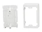 Quest OB-6048 - Caja de Montaje Universal para Datos 2x4 Altura 43mm Color Blanco - Miniatura 2