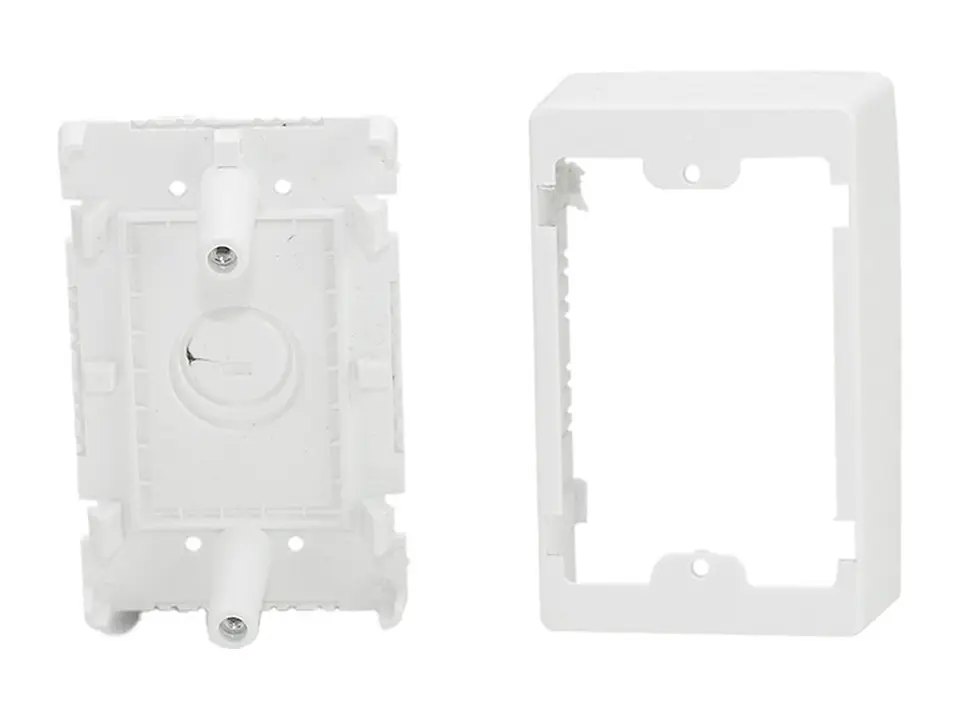 Quest OB-6048 - Caja de Montaje Universal para Datos 2x4 Altura 43mm Color Blanco 2