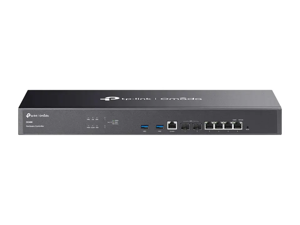 TP-Link Omada OC400 - Controlador Omada, gestión centralizada, 2 SFP+ 10G, 4 GbE, 2 USB 3.0 1