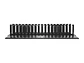Quest OH-4516 - Ordenador de Cables Horizontal Frontal 2-RU (85mm x 80mm) - Miniatura 4