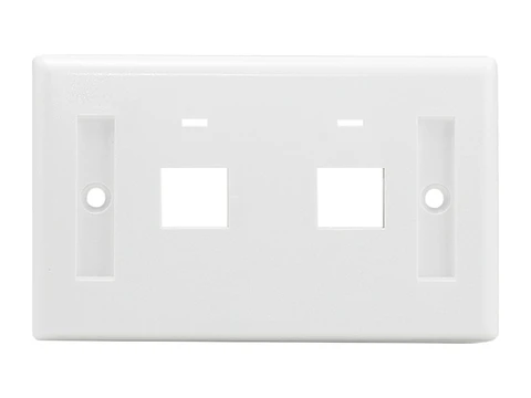 LinkBasic OUS02 - Placa de pared para 2 Módulos