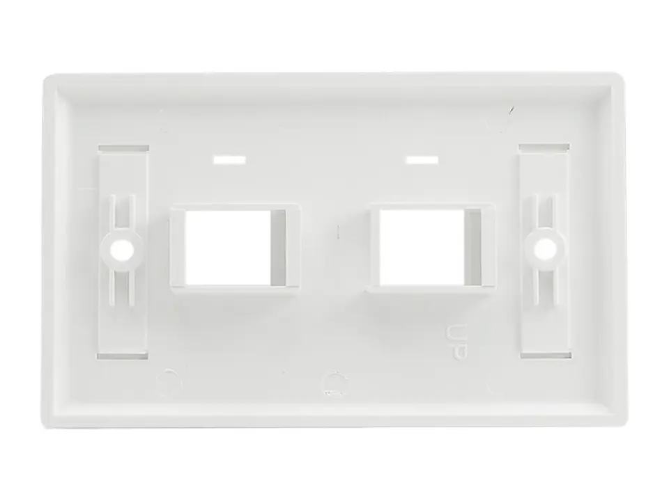 LinkBasic OUS02 - Placa de pared para 2 Módulos 2