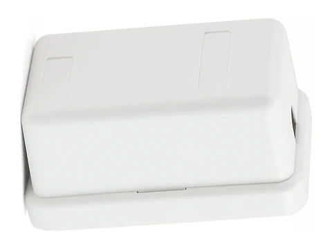 LinkBasic OUZ21 - Roseta para 1 puerto. Color blanco