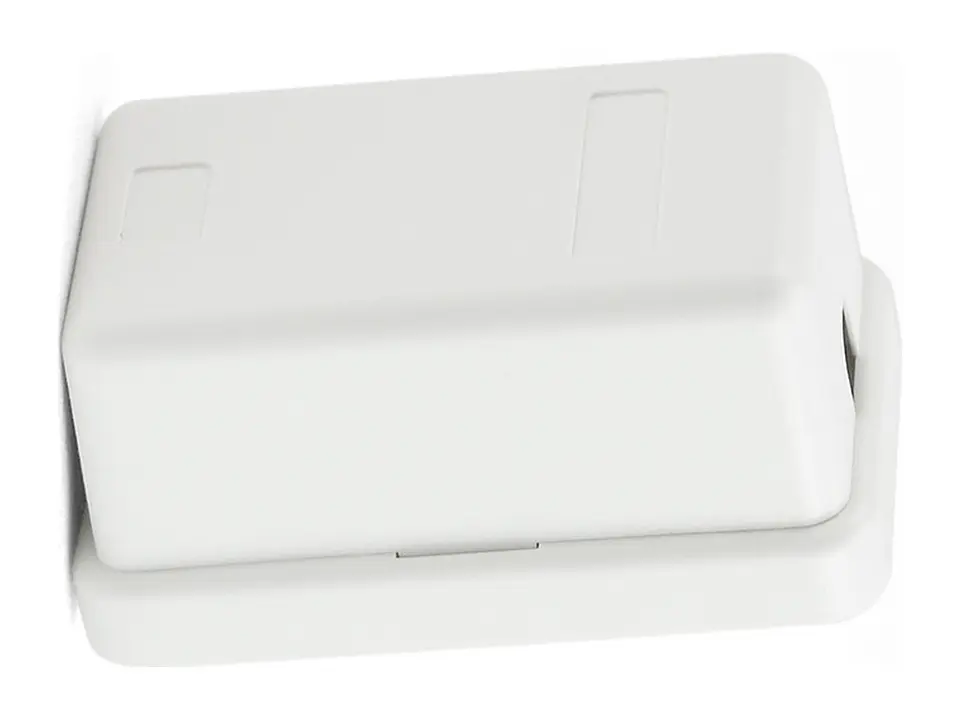 LinkBasic OUZ21 - Roseta para 1 puerto. Color blanco 1