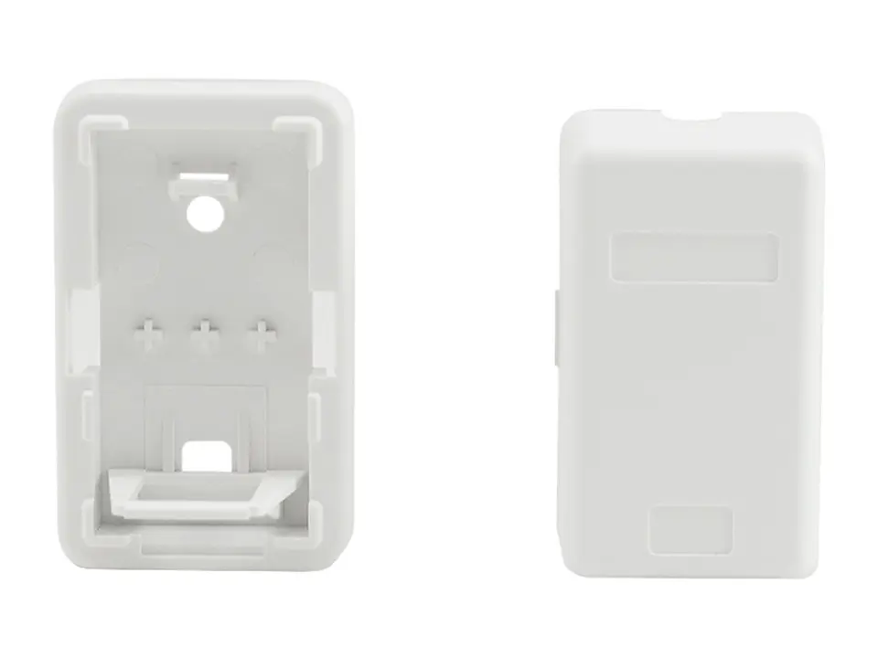 LinkBasic OUZ21 - Roseta para 1 puerto. Color blanco 2