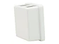 LinkBasic OUZ22 - Roseta para 2 puertos. Color blanco - Miniatura 3