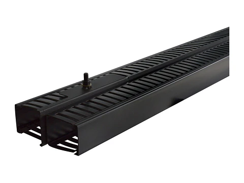 Quest OV-4513 - Ordenador de cables vertical de 45-RU para gabinetes . Doble ducto de 60mm x 80mm c/u
