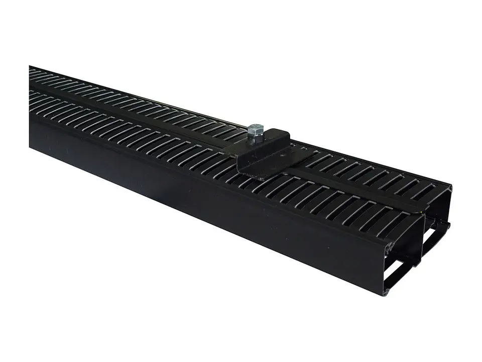 Quest OV-4577 - Ordenador de cables vertical de 42-RU para gabinete GF-2887. Doble ducto de 60mm x 80mm c/u 2