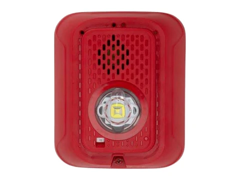System Sensor P2RLED-P - Sirena Estrobo Roja Certificacion Ul