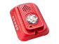 Fire-Lite P2RLED-SP - System Sensor. Sirena con luz estroboscópica LED de pared, color rojo. En español - Miniatura 2