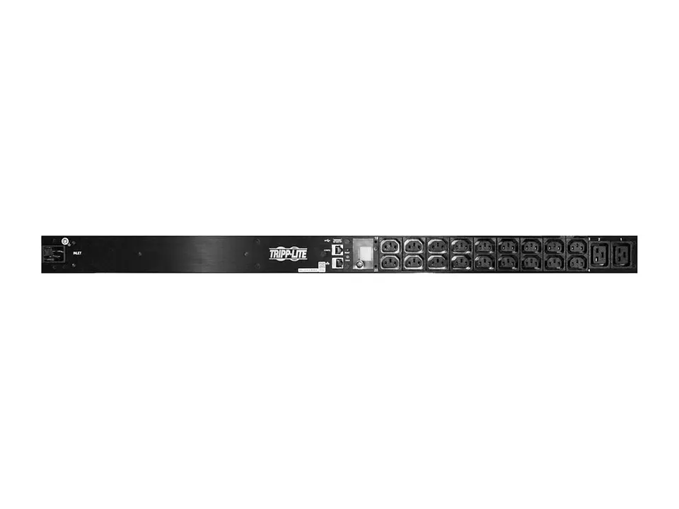Tripp Lite PDUMNV20HV2LX - PDU Monitoreable Monofásico de 3.3kW / 3.7kW con Interfaz de Plataforma LX, Tomacorrientes de 208V / 230V (18 C13 y 2 C19), C20/L6-20P, Vertical de 0U, 90.2 cm [35.5