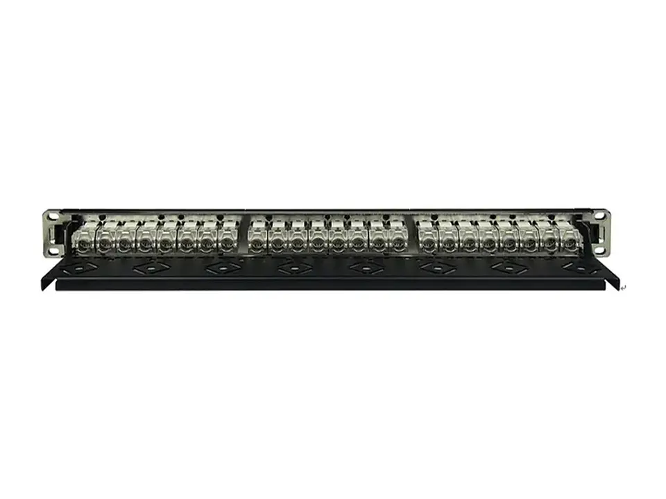 LinkBasic PNA24-SC6A - Patch Panel 24 Puertos Modular Cat6A Blindado 1-RU (Incluye 24 Jacks JKS09-SC6A) 2