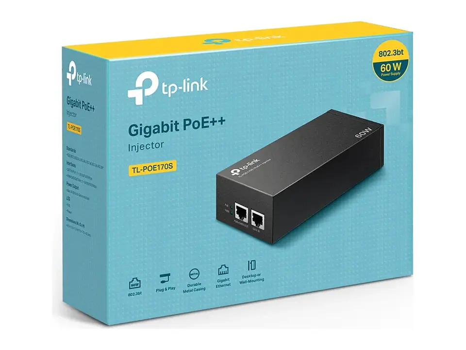 TP-Link Omada POE170S - Inyector PoE++ 3