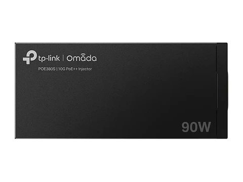 TP-Link Omada POE380S - Inyector PoE++ Ethernet 10G, 90W, 2 puertos RJ45