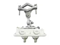 Astra Wireless Q5-E - Radio enlace PTP Quanta 5, 5 GHz, 650 Mbps, Conector tipo 2xN para antena externa, 1xGE. Incluye Inyector PoE (24W) y kit de montaje - Miniatura 1