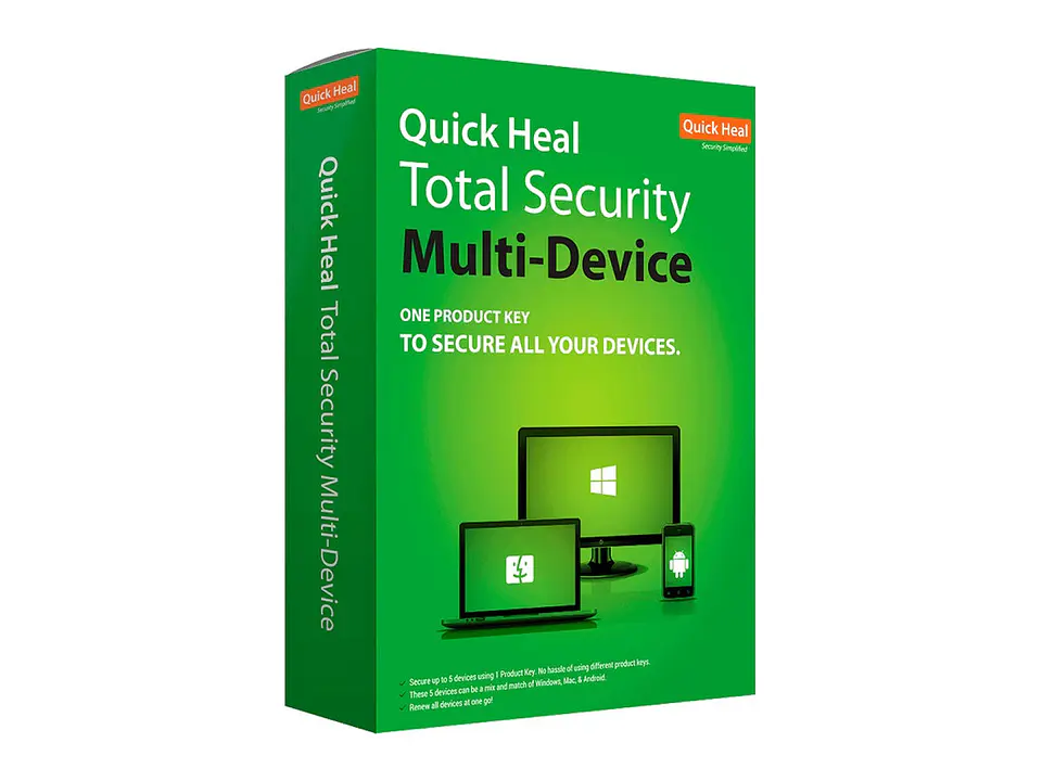 Quick Heal QH-MD-3-12 - Total Security MD 3 Usuarios 1 Año 3