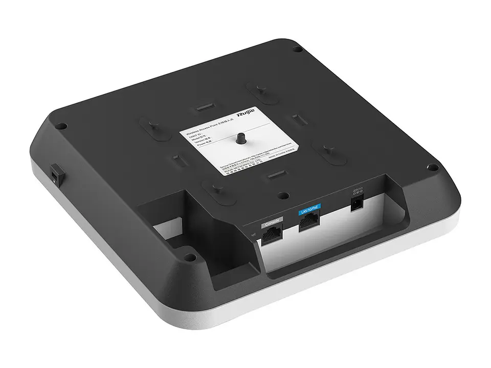 Ruijie RG-AP810-L - Access Point interior Wi-Fi 6, doble radio, 1.775 Gbps, 1 puerto RJ45 1Gbps soporta PoE y fuente externa (No incluidos) 4