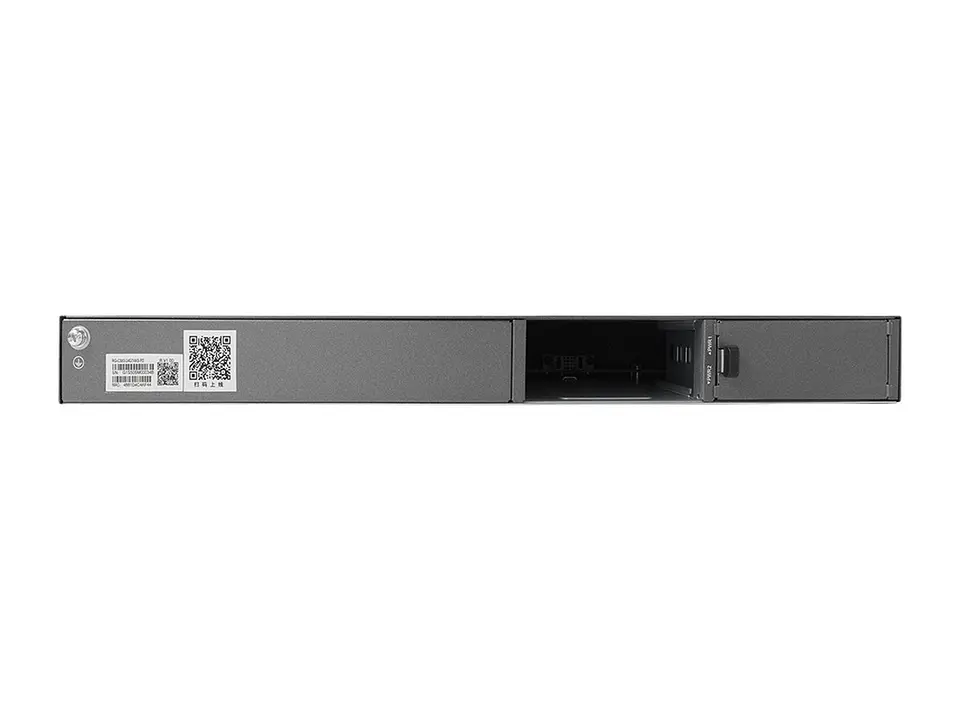 Ruijie RG-CS83-24GT4XS-P - Switch administrable capa 3, 24 puertos RJ45 1Gbps y 4 puertos SFP+ 1G/10G, PoE y PoE+ 370W,fuente y ventiladores fijos, apilable, para rack de 19