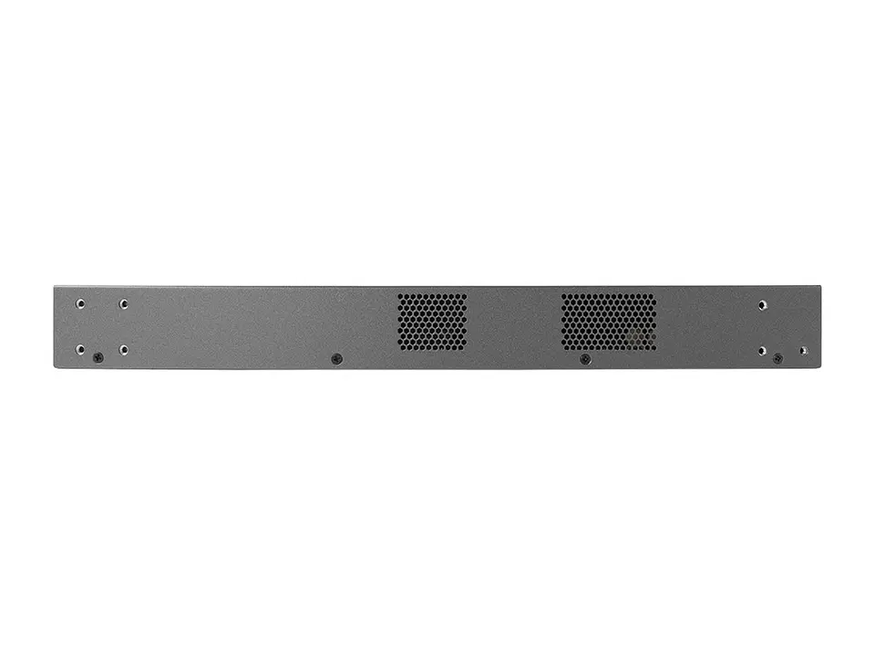 Ruijie RG-CS83-24GT4XS-P - Switch administrable capa 3, 24 puertos RJ45 1Gbps y 4 puertos SFP+ 1G/10G, PoE y PoE+ 370W,fuente y ventiladores fijos, apilable, para rack de 19