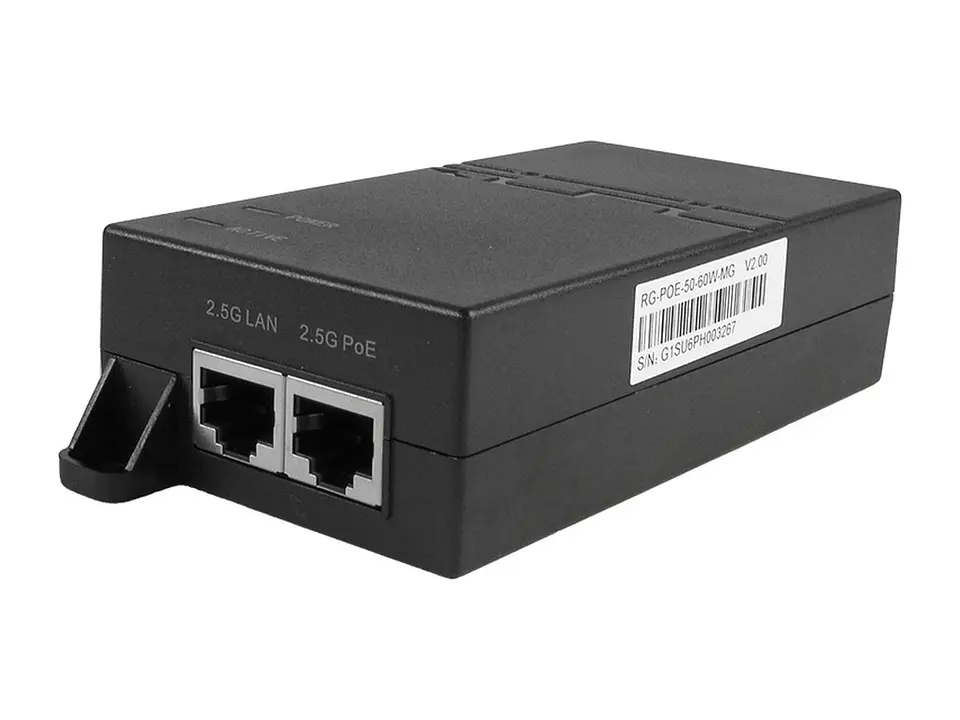 Ruijie RG-POE-50-60W-MG - Inyector PoE 25000Base-T, 50W, 60W 4