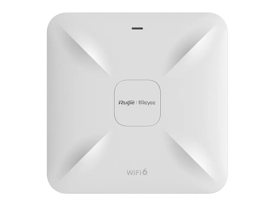 Access Point interior Wi-Fi 6, doble radio, 1.8Gbps, 2 puertos RJ45 10/100/1000 modo AP y modo Router, soporta PoE, No incluye fuente 1