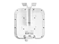 Access Point exterior Wi-Fi 6 , doble radio, , IP68, 1.8Gbps, antena interna; 1 puerto RJ45 10/100/1000 PoE In,1 puerto SFP 100/1000, incluye kit de montaje en poste y pared. No incluye fuente - Miniatura 2