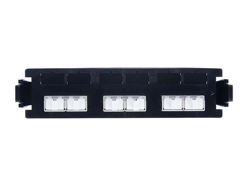Siemon RIC-F-LC12-01C - Panel FO con 12 Acopladores LC MM/SM Negro (No compatible con Light Verse) 2