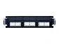 Siemon RIC-F-LC12-01C - Panel FO con 12 Acopladores LC MM/SM Negro (No compatible con Light Verse) - Miniatura 3