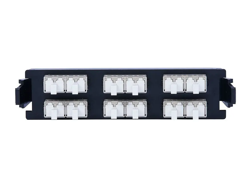 Siemon RIC-F-LC24-01C - Panel FO con 24 Acopladores LC MM/SM Negro (No compatible con Light Verse) 4