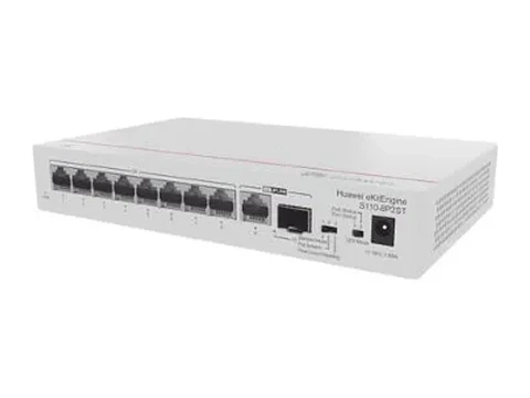 Huawei S110-8P2ST - Switch Gibabit 8 Puertos PoE + 1SFP No administrable