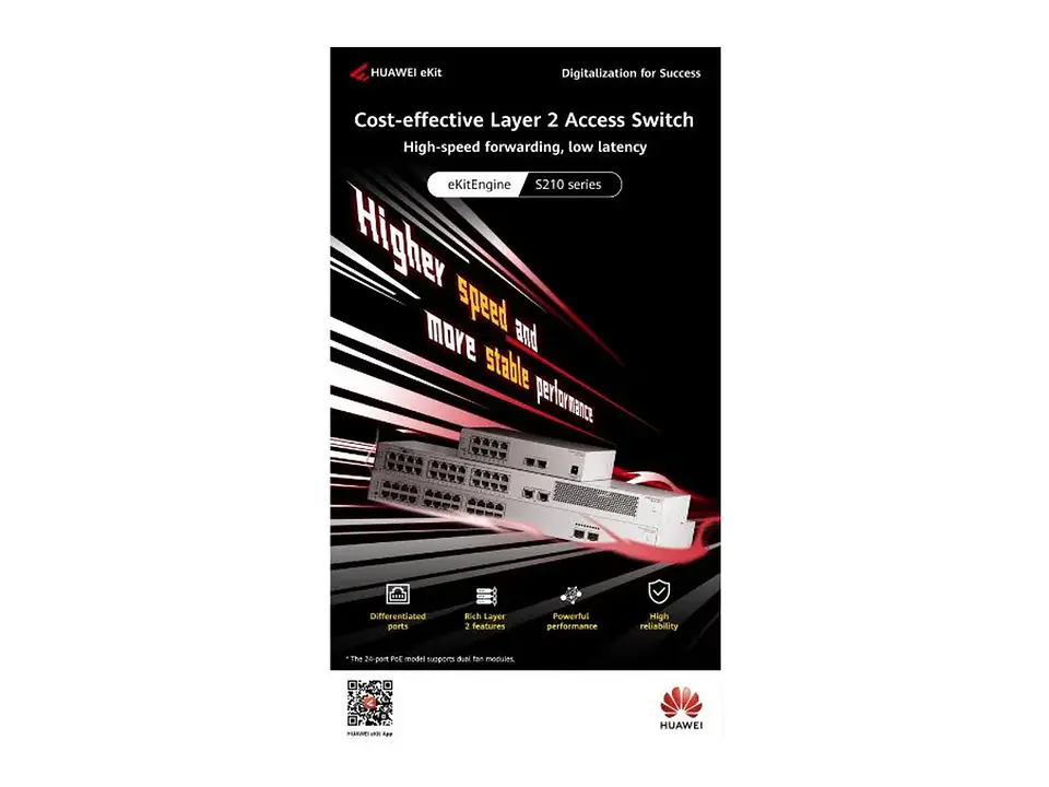 Switch Huawei S210-24T2J 3