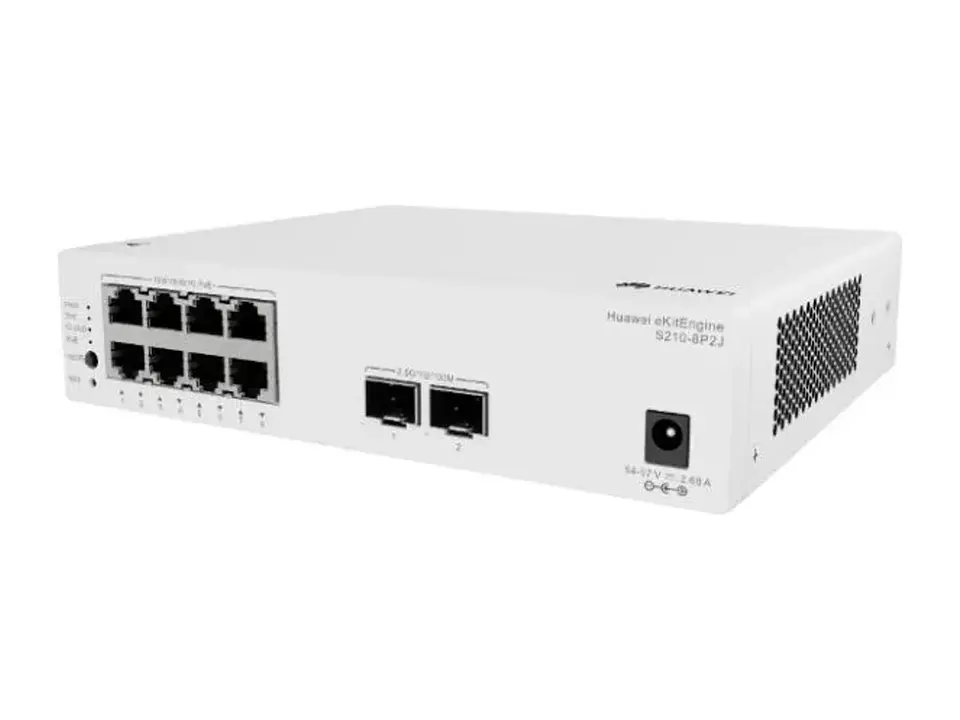 Huawei S210-8P2J - Switch eKitEngine - 8 puertos PoE + 2 SFP 1