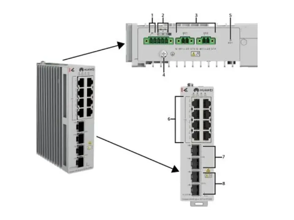 Switch Huawei S210I-8T4SX 3
