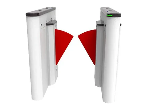 ZKTeco SATURN-F1000 - Barrera Peatonal Abatible de Alto Trafico