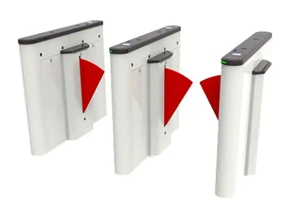 ZKTeco SATURN-F1200 - Barrera Peatonal Flap de Alto Trafico 2
