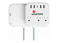 SmartBitt SBSS-B3-5U - Supresor de Picos con 3 Tomas + 4 USB + 1 Tipo C, 1625J - Miniatura 2