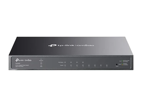 TP-Link Omada SG2008P - Switch administrable Omada L2+, 8 Gb (4 PoE+ 62W)