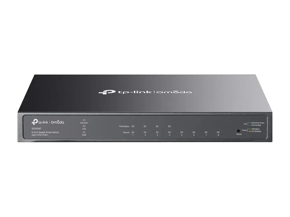 TP-Link Omada SG2008P - Switch administrable Omada L2+, 8 Gb (4 PoE+ 62W) 1