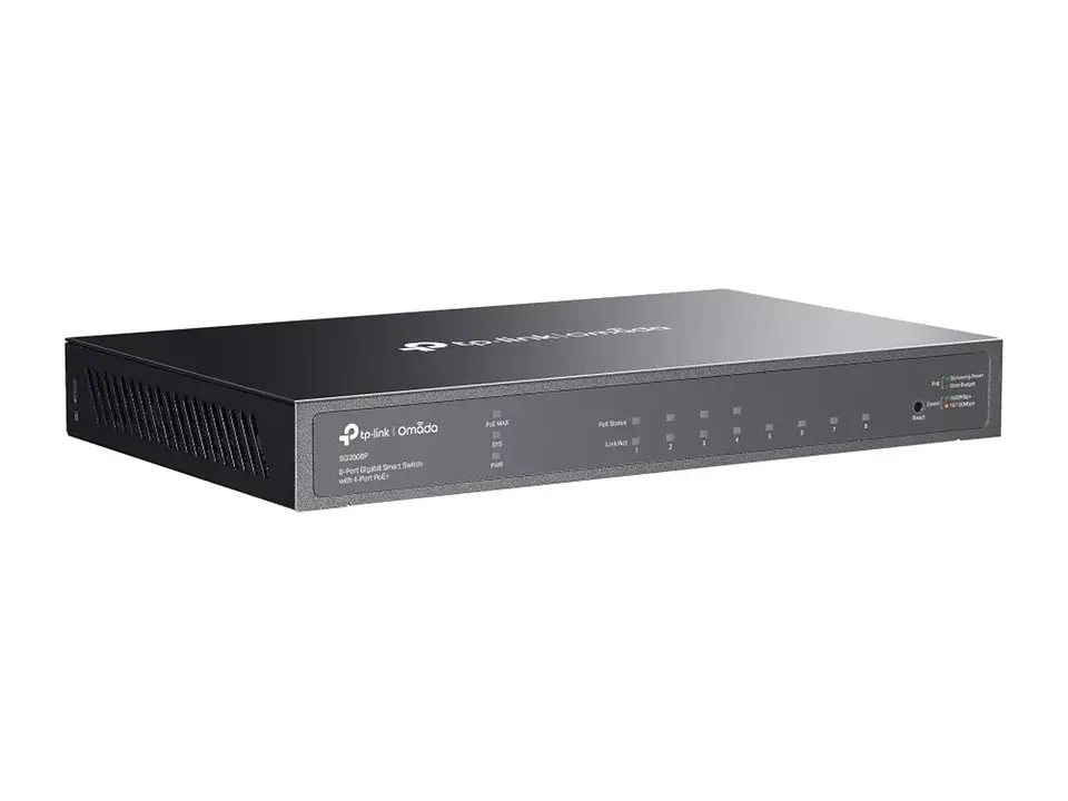 TP-Link Omada SG2008P - Switch administrable Omada L2+, 8 Gb (4 PoE+ 62W) 3