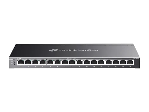 TP-Link Omada SG2016P - Switch administrable Omada L2+, 16 Gb (8 PoE+ 120W)