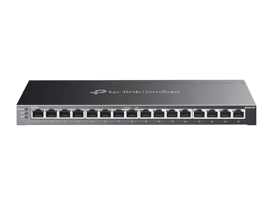 TP-Link Omada SG2016P - Switch administrable Omada L2+, 16 Gb (8 PoE+ 120W) 1